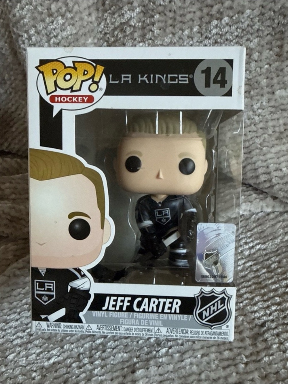 Jeff Carter Funko Pop LA Kings 14